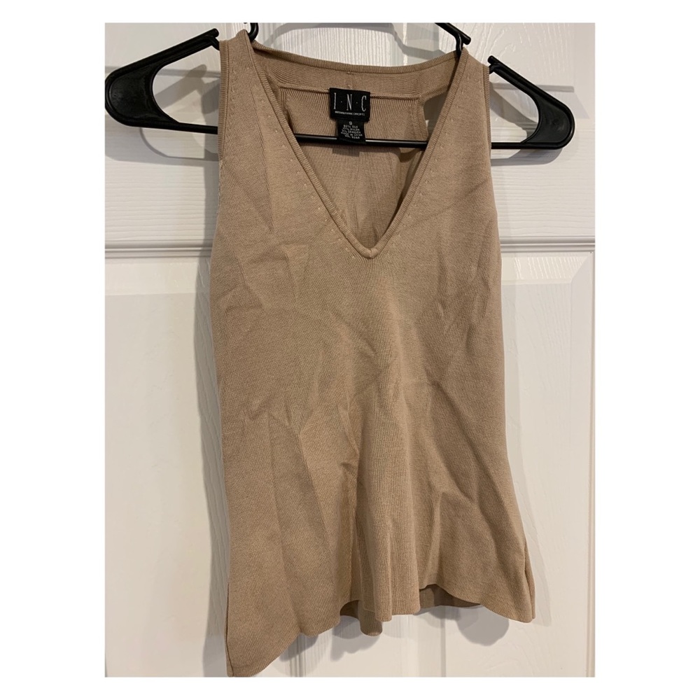 INC nude tank